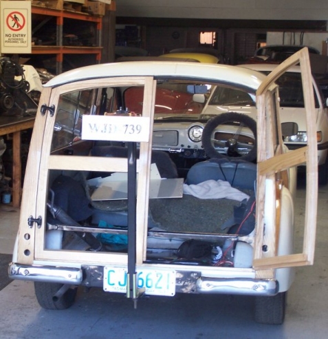 Traveller rear doors, towbar and bike beak