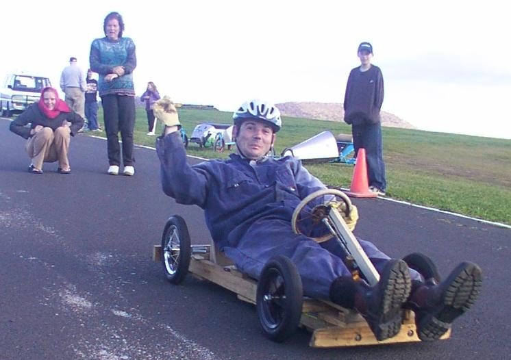 Alexander Edwards at the Billy Cart Derby